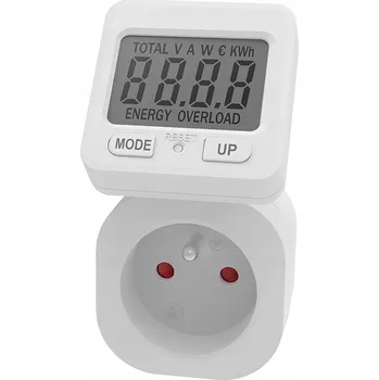 Měřič spotřeby Solight digitální měřič spotřeby el. energie DT29