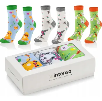 Dámské ponožky Dámské PONOŽKY DÁREK ke svatému Valentýnu, balení 3 kusů, velikost 38-40