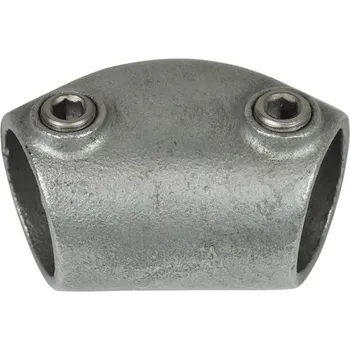 Pozinkovaná spojka pro trubky 42,4 mm, tvar L