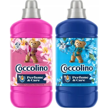 Aviváž Sada Coccolino Care Bergamot & Tiare Flowers 1,275l x2 MIX 2,55l