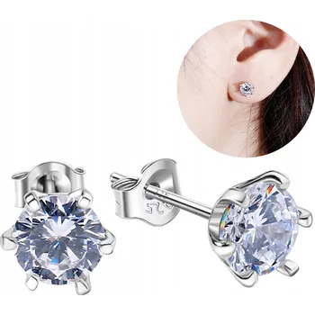 Náušnice Stříbrné náušnice s rhodiovaným povrchem, srdíčka, puzetky, stříbro o ryzosti 925