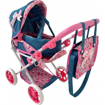 Kočárek pro panenku Kočárek pro panenky 2 v 1 MarioToys 9346