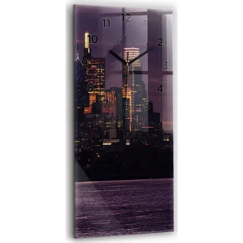 Hodiny Nástěnné hodiny Wallfluent černé 30 cm