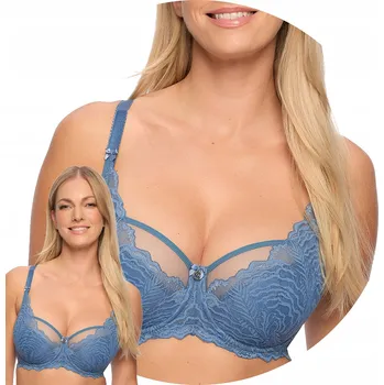 Podprsenka Gaia 1228 Isla Podprsenka polovyztužená SEMI SOFT modrá 75G
