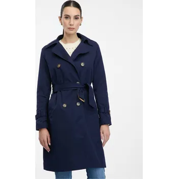 Dámský kabát Dámský trenčkot Orsay Orsay modrá 2463637