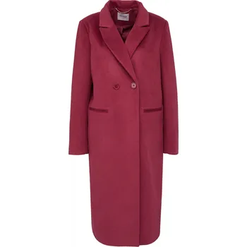 Dámský kabát Tmavě růžový dámský kabát ORSAY Orsay tmavě červená 3500158