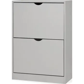 Výklopný botník PLAVI 2, šedá + vyzvednutí ZDARMA