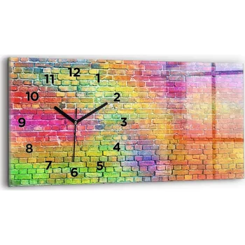 Hodiny Nástěnné hodiny Wallfluent hnědé 60 cm