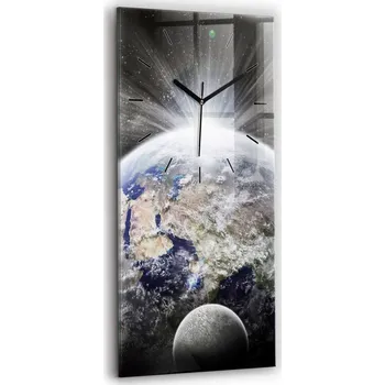 Hodiny Nástěnné hodiny Wallfluent černé 30 cm