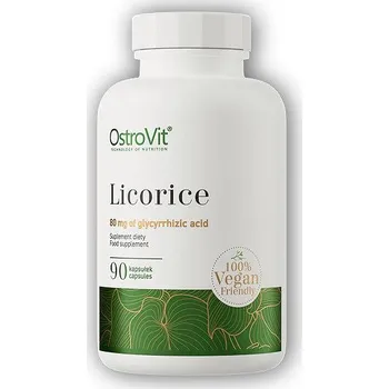 Ostrovit Licorice vege 90 kapslí lékořice