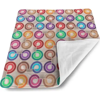 deka Sablio Deka pro miminko Barevné spirály - 90x120 cm