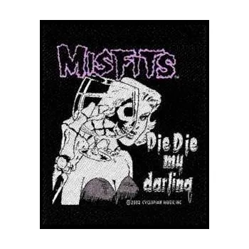 Nášivka Merch Misfits: Nášivka Die Die My Darling 2019