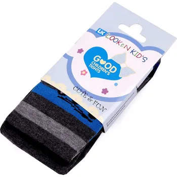 Dětské punčocháče chlapecké, střední, 3 (vel. 128-134) náhodná barva