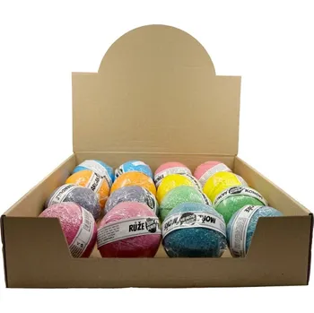 bomba do koupele Šumivá bomba do koupele 110g - display 16 ks