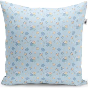 Polštář Sablio Polštář Puzzle a dudlíky - 50x50 cm