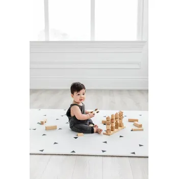 Hrací deka Hrací podložka LITTLE BOT Zen Line + Triangle