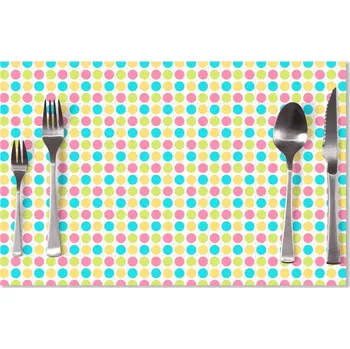 prostírání Sablio Prostírání Veselé barevné puntíky: 40x30cm