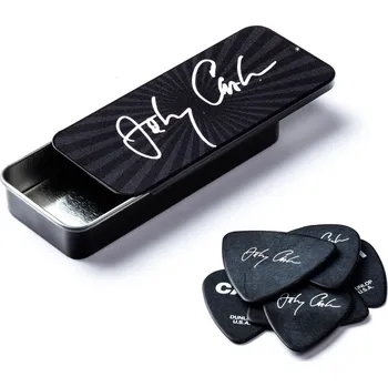 Trsátko Dunlop Johnny Cash Pick Tin Signature + prodloužená záruka 3 roky