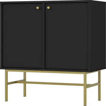 Komoda FALCO Komoda Tomila 812/3 černý grafit