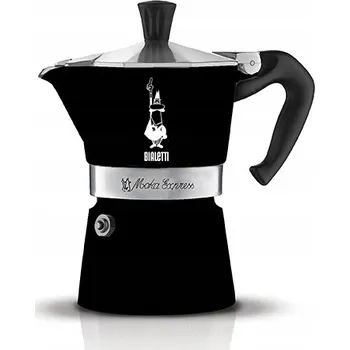 Moka konvice Klasická káva Bialetti Moka Express 130 ml 3tz černá