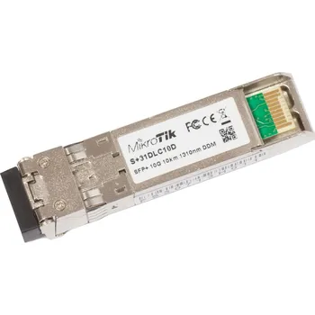 Síťový prvek Mikrotik S+31DLC10D, SFP/SFP+ module 1G/10G SM 10km 1310nm