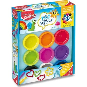 Modelovací hmota MAPED Creativ Modeling Pat´Dough - 9 barev