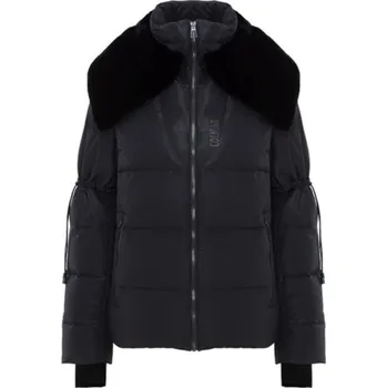Dámská bunda COLMAR Ladies Down Jacket+Fur 2896F Black -XL