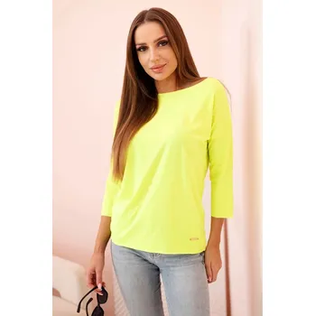 Dámská halenka Dámská halenka 51228 žlutá - Kesi UNI