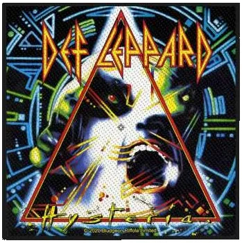 Nášivka Merch Def Leppard: Nášivka Hysteria