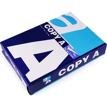 Kancelářský papír Kancelářský papír Copy A A4 Premium - 80 g/m², 500 listů, velké, bílá