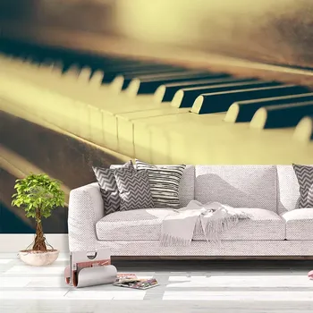 Tapeta Sablio Tapeta Klávesy klavíru - 125x75 cm