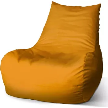 Sedací pytel Sablio Sedací vak Bean Neonová oranžová - 60 x 70 x 70 cm