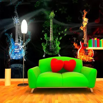 Tapeta Sablio Tapeta Kytary - 208x125 cm