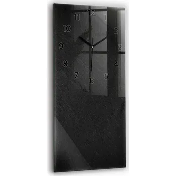 Hodiny Nástěnné hodiny Wallfluent černé 30 cm