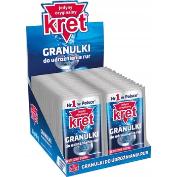 Čisticí prostředek Kret granule pro zprůchodnění potrubí 1,2 l