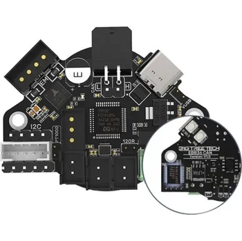 Řídicí deska EBB 36 CAN s převodníkem MAX31865 Podpora sběrnice CAN Přesné řízení podávací hlavy Teplotní čidla PT100 PT1000