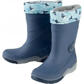 Chlapecké holínky Chlapecké holínky , IZOLOVANÉ, LESKLÉ Lupilu TMAVĚ MODRÉ, KOŽÍŠEK žralok 26/27