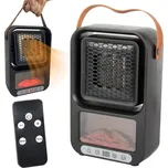 Jipos Tools Elektrické topidlo se světelnou imitací krbu 500W 24475 JIPOS