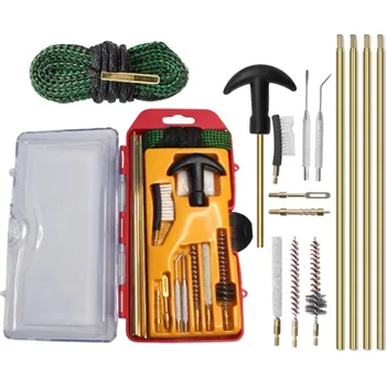 Čištění zbraně SADA NA ČIŠTĚNÍ ZBRANĚ AR-15 VYTĚRÁKY + ŠŇŮRA RÁŽE .223 REM/5,56MM NATO