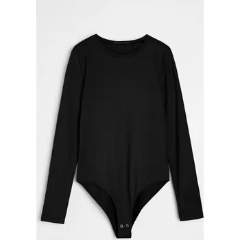 Body Sinsay - Polyamidové body s dlouhým rukávem - černá - 004HA-99X - 004HA-99X-XXS