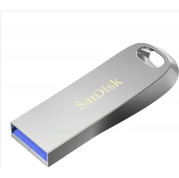 USB flash disk Pendrive SanDisk Ultra Luxe 256 GB USB 3.1 stříbrný