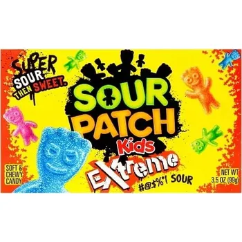 Bonbon Mondelez Sour Patch Kids Extreme želé Želé Bonbony 99 g