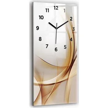 Hodiny Nástěnné hodiny Wallfluent zlaté 30 cm