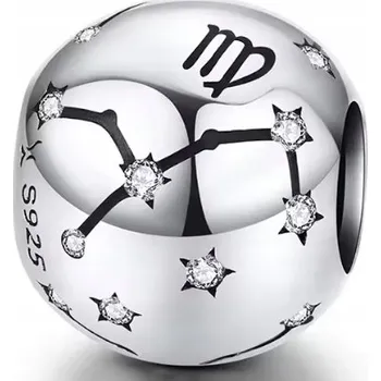 Přívěsek Charms znamení zvěrokruhu Panna 23.08 - 22.09 přívěsek beads stříbro 925