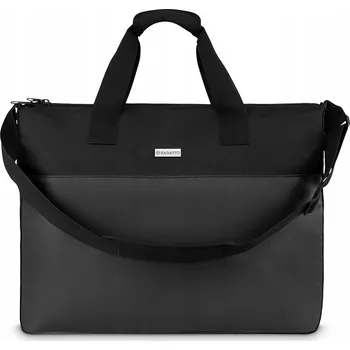 Cestovní taška Cestovní taška dámská pánská velká černá víkendová taška prostorná ZAGATTO