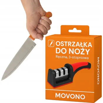 3v1 Brousek na kuchyňské nože, keramický brousek, ocel ruční brousek