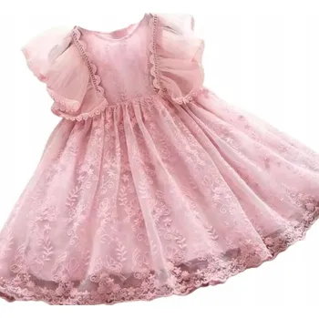 Dámské šaty Šaty dětské pro dívku princezna elegantní růžové