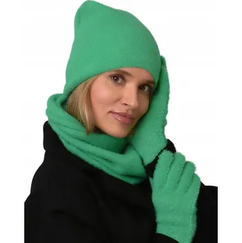 Čepice Alur sada: čepice, nákrčník (rolák) a rukavice, univerzální velikost, zelená