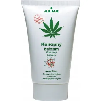 Masážní přípravek KONOPNÝ BALZÁM ALPA 150 ml NA BOLESTI KLOUBŮ A SVALŮ