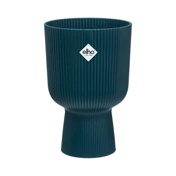 Květináč Elho plastový květináč Vibes fold Coupe deep blue Ø 14 cm